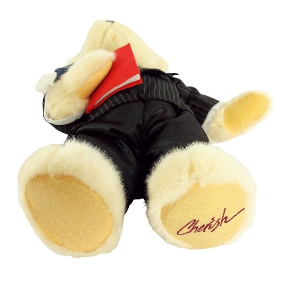 Teddy Bear Tuxedo with Top Hat Nova World Inc. "Cherish" 17" Plush Toy - Picture 9 of 9